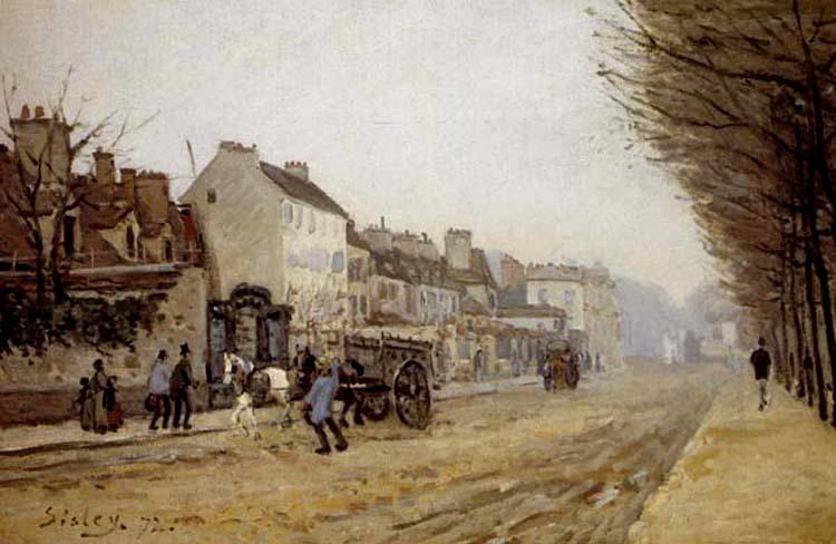 Alfred Sisley Boulevard Heloise,Argenteuil